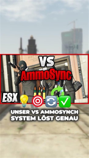 Die Lösung für Munitionssynchronisation auf deinem Server #fivem #gta6 #roleplay