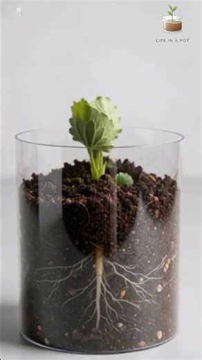 Geranium 🌺 Growing Timelapse #ai #lifeinapot #naturetimelapse #tranding #shorts #plantgrowth