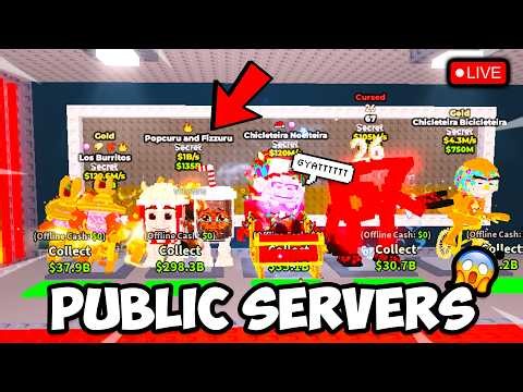 🔴LIVE EARLY MORNING STEALING IN PUBLIC SERVERS... (Roblox)