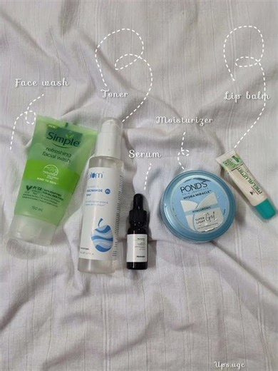 Simple Skincare Routine for Combination Skin🍧🪐
