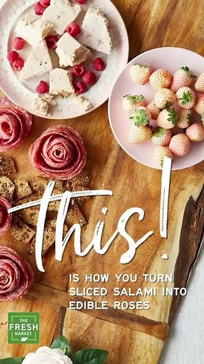 How to Make a Salami Rose for Your Charcuterie Board