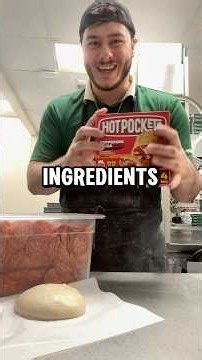 Can I make a Hot Pocket Using Only Papa Johns Ingredients?!?! #fyp #viral #youtubeshort #short #wow