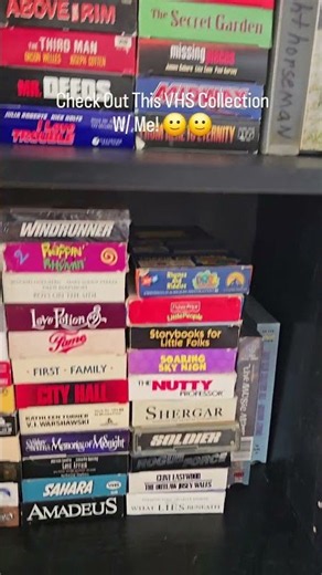 Check Out This VHS Collection W/ Me, Plz! 🙂🙂