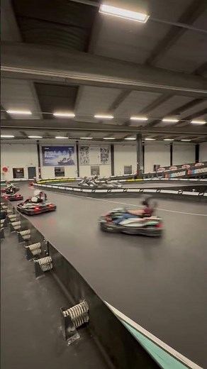 Wavre Indoor Karting Championship - Start of Heat in reverse (Part 2)