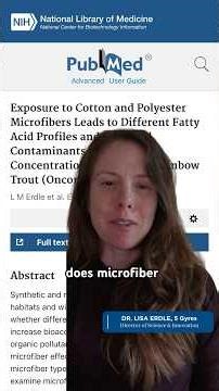 How does microfiber pollution impact fish?