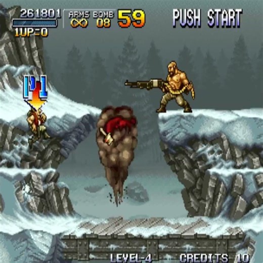 Metal Slug (1996): 30 Seconds of PURE Arcade Chaos! 💥 #shortsgaming #retrogaming