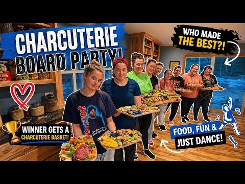 GIRLS NIGHT Charcuterie Board Competition 🧀✨ Who Made The BEST One?!