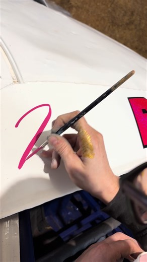 Traditional Hand-Painted Signwriting Techniques