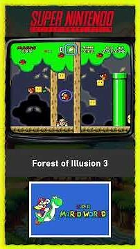 🌲 Forest of Illusion 3 – Full Level Deathless Run | Super Mario World (SNES)