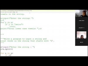 String Worksheet - Python XI CBSE