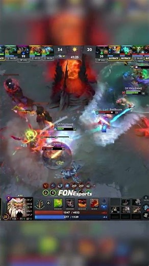 Spirit makes an incredible comeback #dotka #dota2 #tsirit #teamspirit