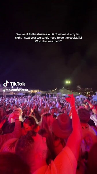 Aussies in LA Celebrate Christmas with Cocktails