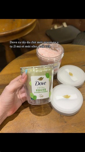 tẩy da Dove mới Gelato #hoptaccungunilever #unileverchamsoccanhan #unilever