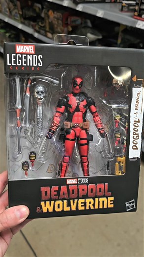 Deadpool & Wolverine Movie Dogpool & Deadpool Marvel Legends Toy at Walmart