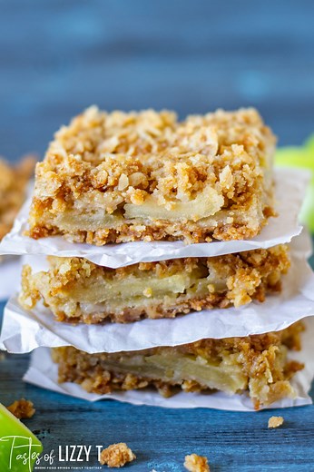 Old Fashioned Apple Oatmeal Bars Use 2 Large Apples