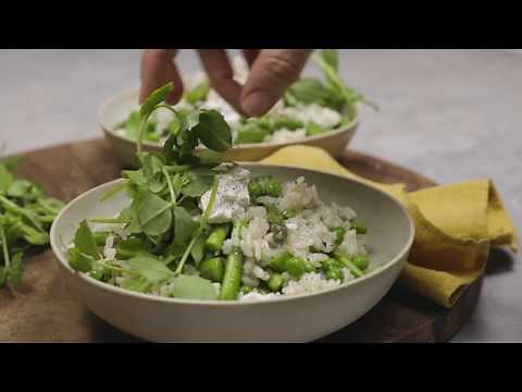 How to make Spring Veggie Risotto in 12 minutes with Crockpot® Express XL Pressure Multicooker