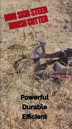 Mini Skid Steer Brush Cutter