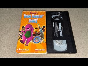 Opening And Closing To Barney’s Dino Dancin’ Tunes 2000 VHS