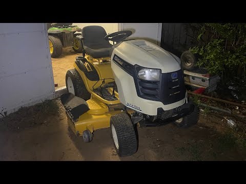 Cub Cadet riding mower solenoid replacement