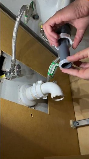 Easy Sink Drain Install