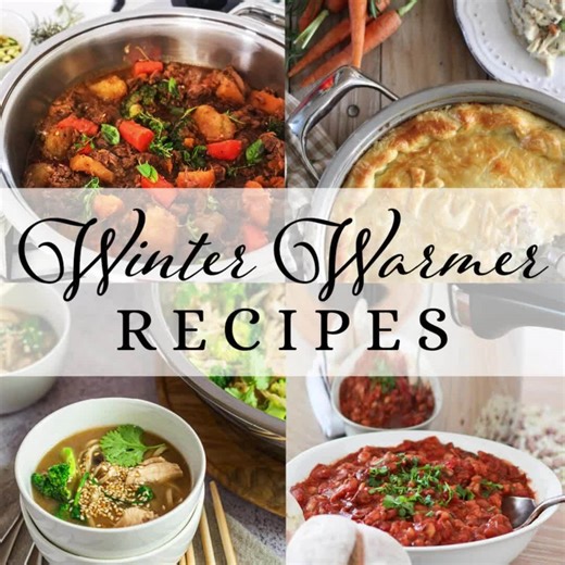 Running out of winter recipes? We've got you covered with our hearty winter warmers. From comforting stews and savory samp to delicious pies, our recipes will keep your family well-fed and cozy all season long. Find out the full recipes here: https://bit.ly/3VTEwH0 #AMCookware #Wintermeals | AMC Cookware
