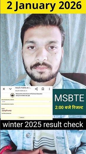 msbte result winter 2025 | msbte result winter 2025 link | #msbte #msbteresult #shorts #ytshorts
