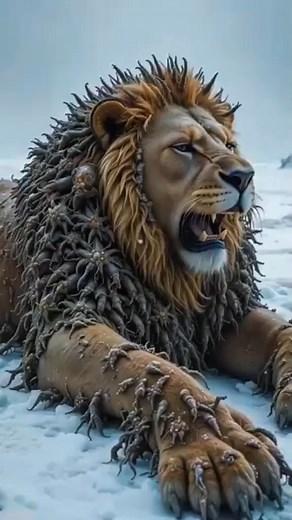 Rescue Of Lion Covered in Barnacles and Parasites #barnacles #animalsworld #aianimal #wildlifes #rescueanimals #lion #Parasites | animalrescuedaily