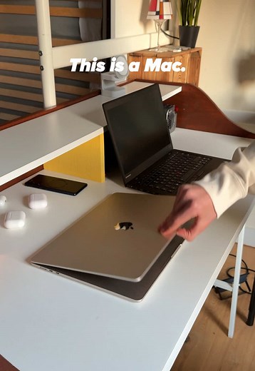 Name a better computer than Mac 👨‍💻 #macbookair #windows #lenovo #laptop #comparison #techtok #applelove #mac #upgrade #computer
