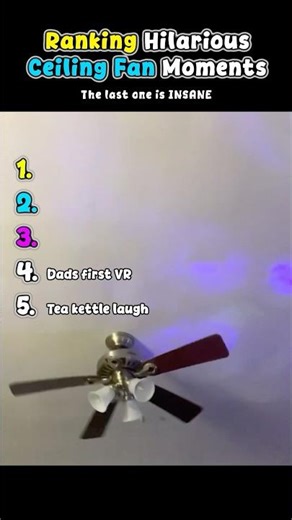 These CEILING FAN moments are HILARIOUS