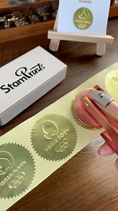🎥 Embosser Demo: Paris 2024 Olympics Logo! 🏅️ #olympics #paris2024 ◎Custom Embosser Highlights:• Brass Plate• Stainless Steel Handle• Eco-friendly FSC® Package(The logo sample is not for sale) Visit us now and see how you can make your mark! ☞Shop: stamprints.com | 🏷#stamprints #custom #embosser #customized #art #journaling #journal #bulletjournal #artjournal #scrapbook #scrapbooking #scrapbookideas #diy #art #creative #creativejournal #handmade | Stamp Prints Life