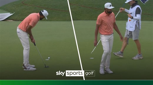 Tony Finau's NIGHTMARE on hole 15 on day three of the Houston Open
