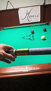 How to hold the cue or pool stick as some calm it #howto #pooltable | Planet of Hidden Secrets