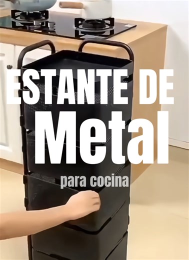Transforma tu cocina en un espacio más práctico y moderno con este increíble estante metálico ✨🏡 Con su diseño vertical de múltiples niveles, aprovecha cada centímetro y mantén todo en su lugar 🙌 📏 Medidas: 95 cm x 30 cm x 78 cm 🔩 Estructura metálica reforzada con recubrimiento antioxidante 🗂️ Ideal para frascos, especieros, utensilios y electrodomésticos pequeños 💦 Resistente al agua y al polvo 🧼 Súper fácil de limpiar 🦶 Base antideslizante para mayor estabilidad Perfecto para cocinas, 