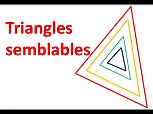 Triangles semblables | Comprendre le théorème de Thales.