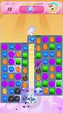 Candy Crush Saga Level 86 No Bossters Gameplay