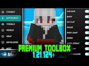 MCPE Toolbox 1.21.124+ | Ultimate 32-Bit Hack – Extreme Features!