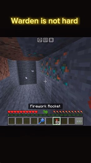 Warden is not hard #minecraft #shorts