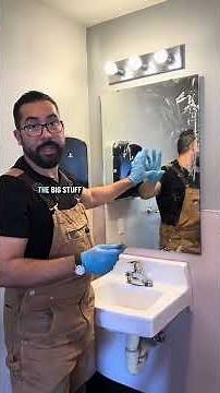 How to Clean a Mirror | Step-by-Step Bathroom Cleaning Hacks