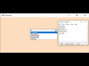 Visual Basic .net: How to fill combobox from text file in vb.net