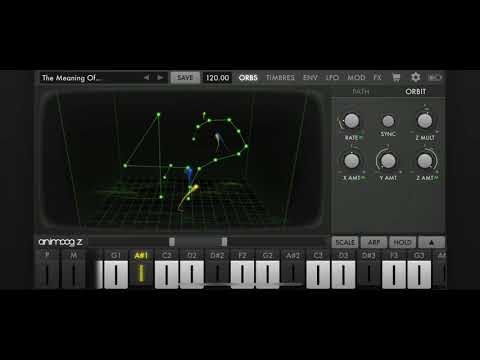 #jamuary #jamuary2026 #AnimoogZ free iOS app 01-07-26 (screencapture by iPhone)