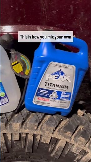 How to Make Your Own Car Coolant 🚗 | PEAK Auto #Shorts