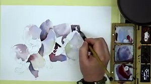 Michael Solovyev Well, It looks like a small video lesson 🙂 This Monday on my 15 minutes watercolor video channel we will talk about negative space and how it important for watercolor painting. I chose Orchids, which grow near my window, as an object. And some colors from DANIEL SMITH: Artists' Materials Perylene Violet, Neutral Tint, Cobalt Blue, Quinacridone Deep Gold Sap Green. Arches Rought paper 300gsm If you want to know more, welcome to my website http://watercoloronline.com. Here you wi