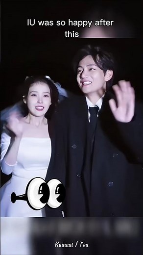 the way taehuyng 🐻 helped IU 😭💜 their friendship is so precious 🥺🥰 #bts #taehyung #shorts
