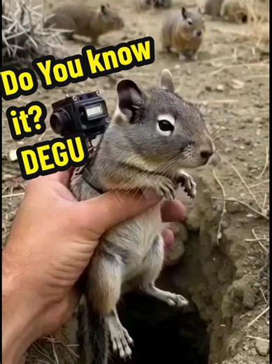 Exploring the Hidden Underground World of Degus
