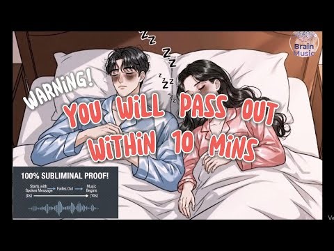 Subliminal Music(Brain Music) for Deep Sleep and Full Body Relaxation | 1-Hour Sleep Reprogram