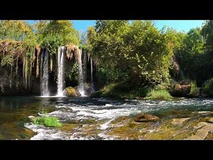 Relaxing and Calming Waterfall Piano Music | HD | 10 minutes | Nature Sounds