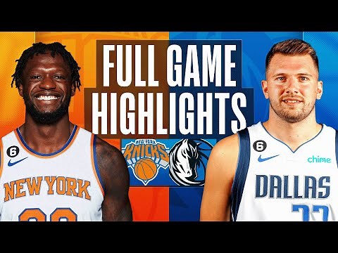 KNICKS at MAVERICKS | FULL GAME HIGHLIGHTS | December 27, 2022