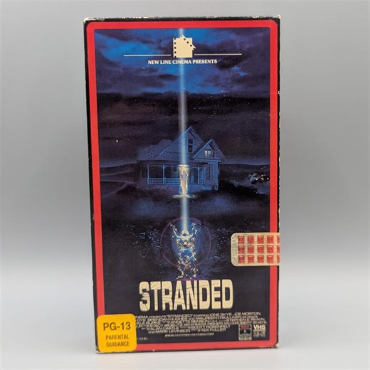 Stranded New Line Cinema VHS / Vintage Video VHS Tape / Retro Movie Film / 1990s 90s 1980s 80s - Etsy