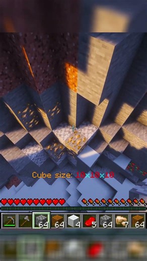 More blocks appear after each block #viralvideo #minecraft