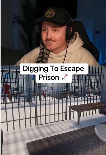 Digging To Escape Prison: A Gaming Adventure